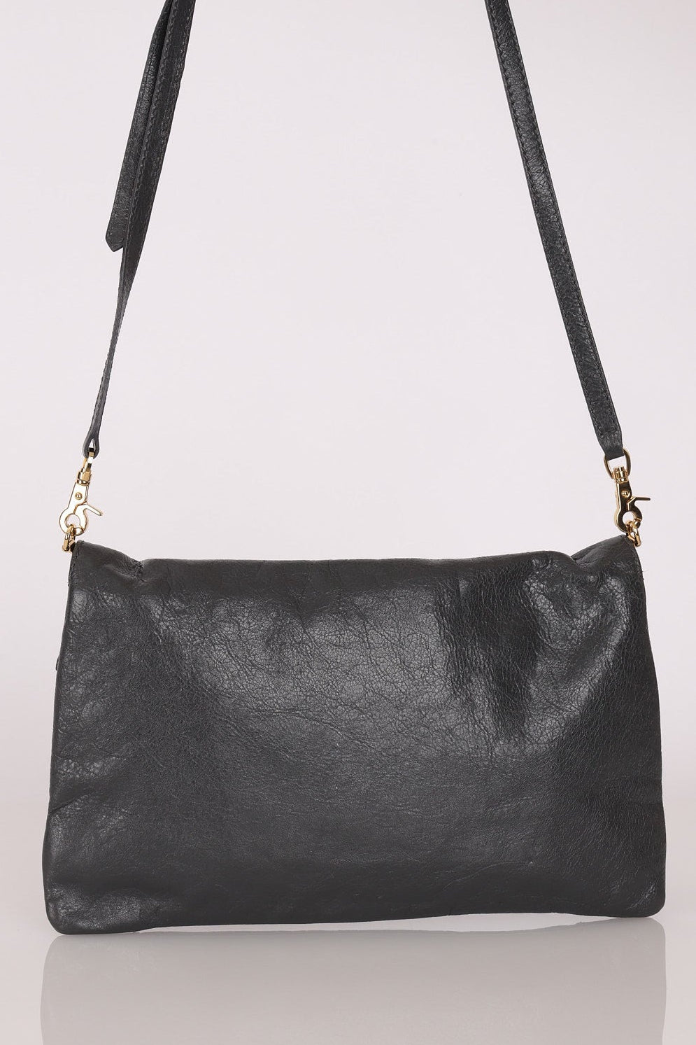 Balenciaga Gris Fossile Clutch with Strap Motorcross Giant 12
