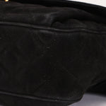 Chanel Coco Crush Camera Crossbody Bag Black Suede 24K GP