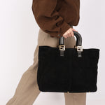 Fendi Suede Tote