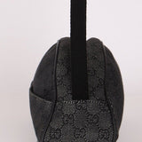 Gucci Monogram Denim Half Moon Shoulder Bag