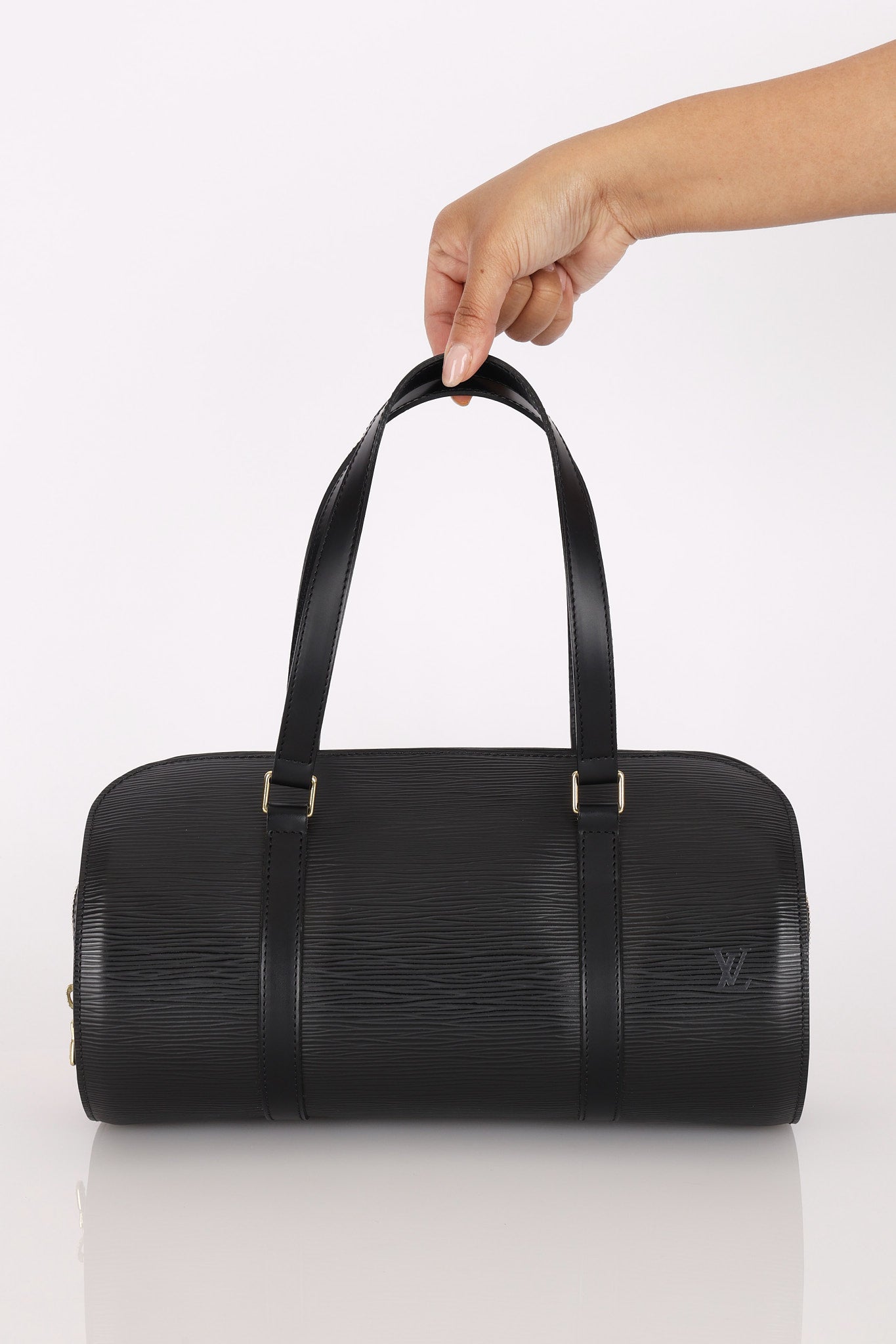 Louis Vuitton Epi Soufflot Black