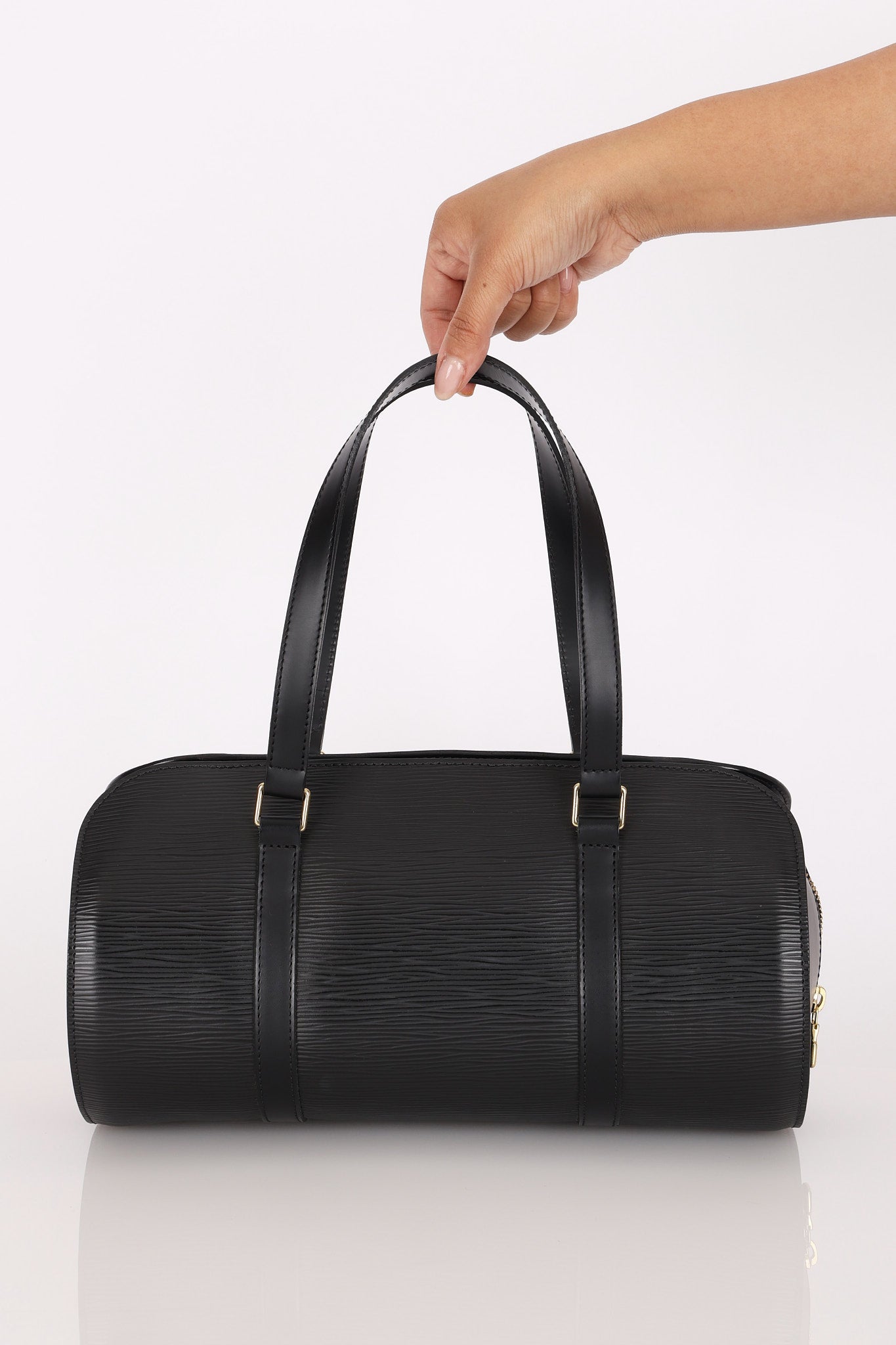 Louis Vuitton Epi Soufflot Black