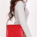 Louis Vuitton Epi Buci Shoulder Bag Red 1999