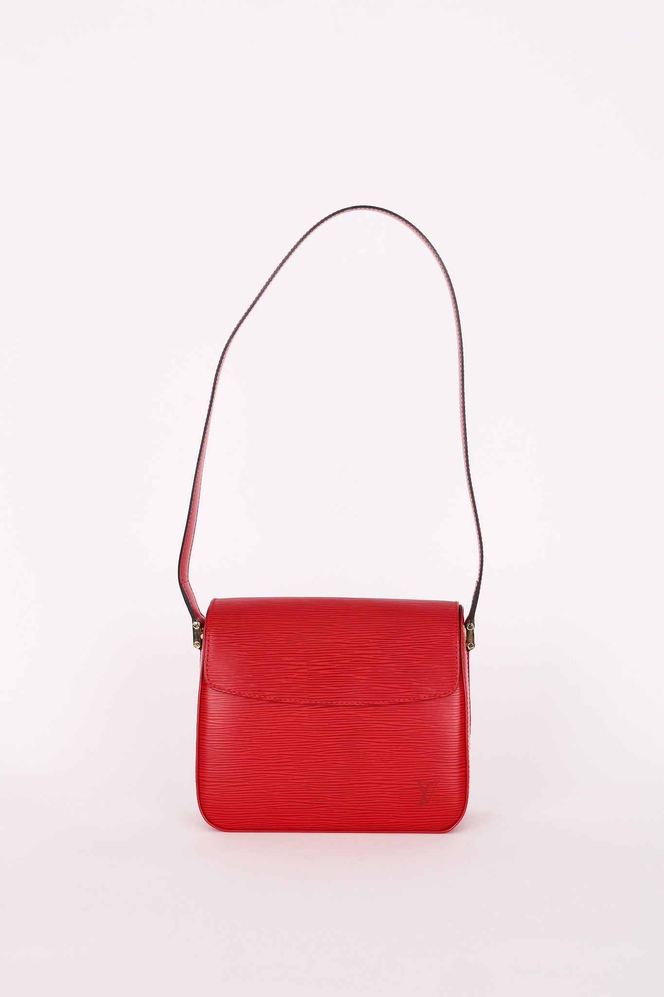 Louis Vuitton Epi Buci Shoulder Bag Red 1999