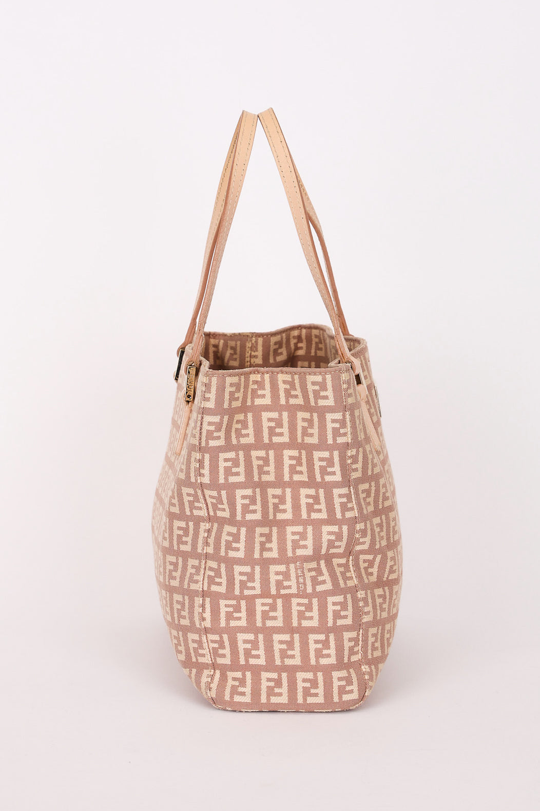 Fendi Zucchino Mini Tote Pink