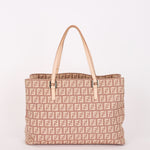 Fendi Zucchino Mini Tote Pink