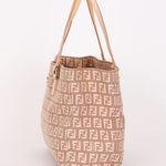 Fendi Zucchino Mini Tote Pink