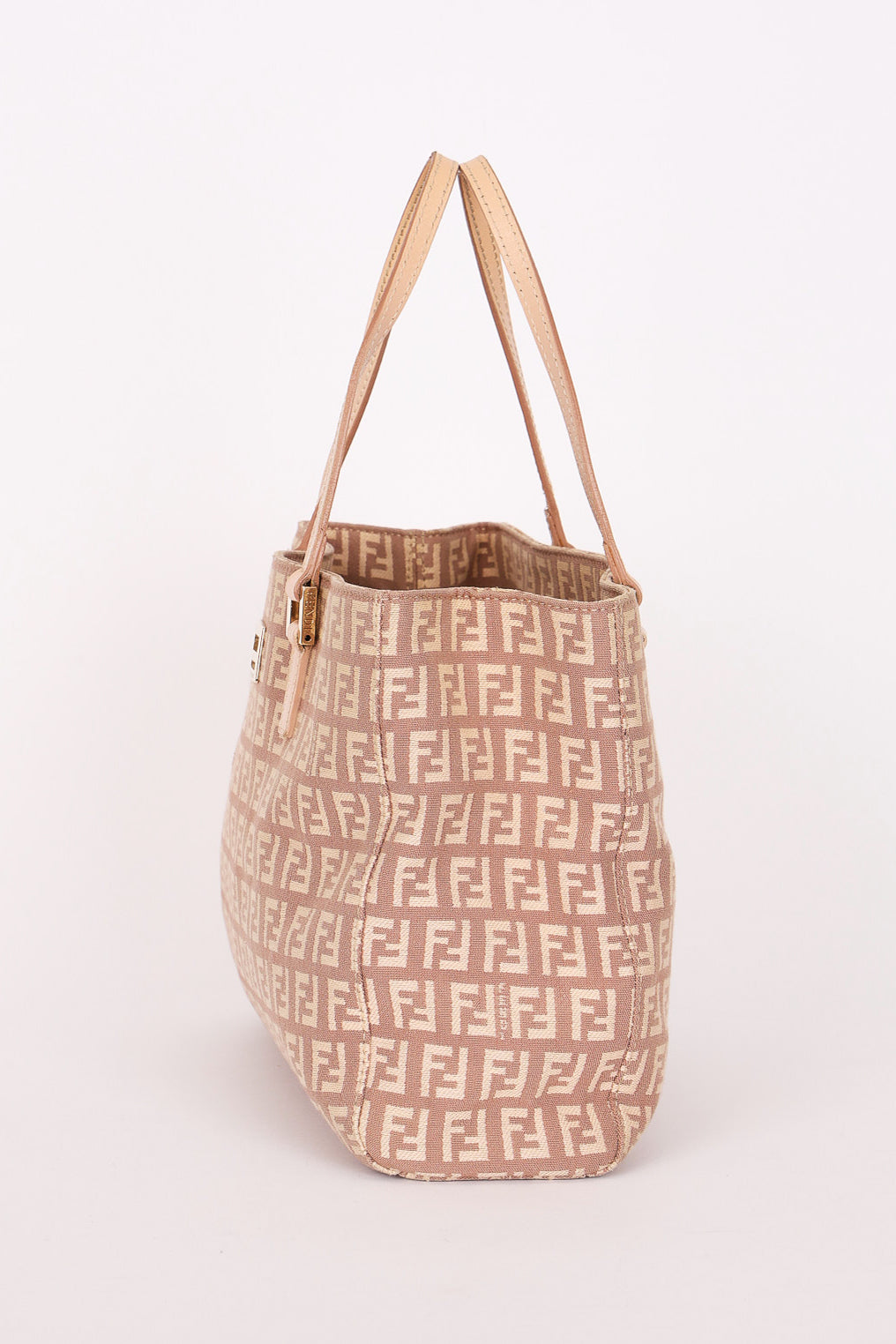 Fendi Zucchino Mini Tote Pink