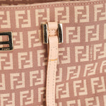 Fendi Zucchino Mini Tote Pink