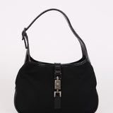 Gucci Mini Jackie Bag Black Neoprene & Patent