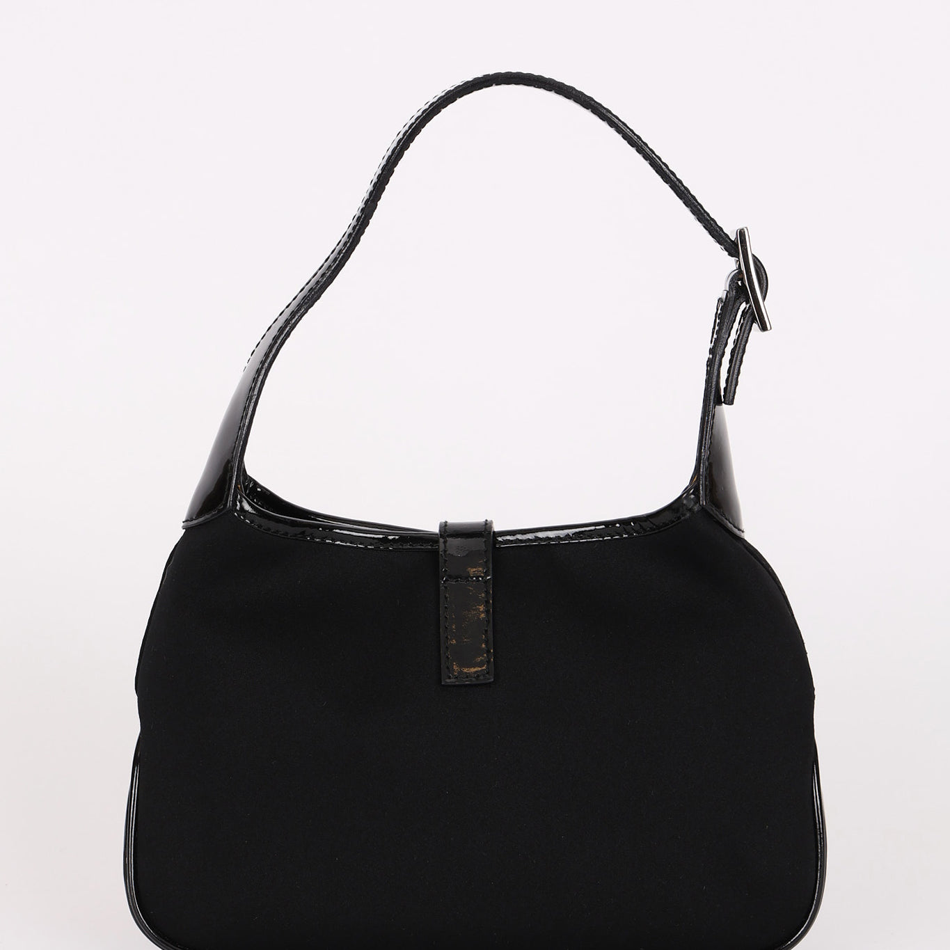 Gucci Mini Jackie Bag Black Neoprene & Patent