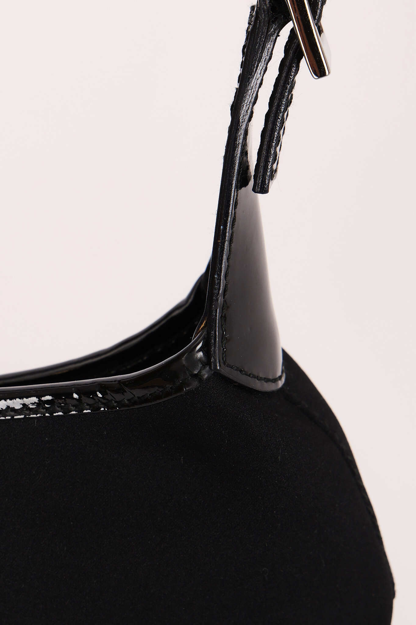 Gucci Mini Jackie Bag Black Satin & Patent