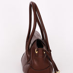 Prada Pattina Pushlock Sound Shoulder Bag