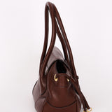Prada Pattina Pushlock Sound Shoulder Bag