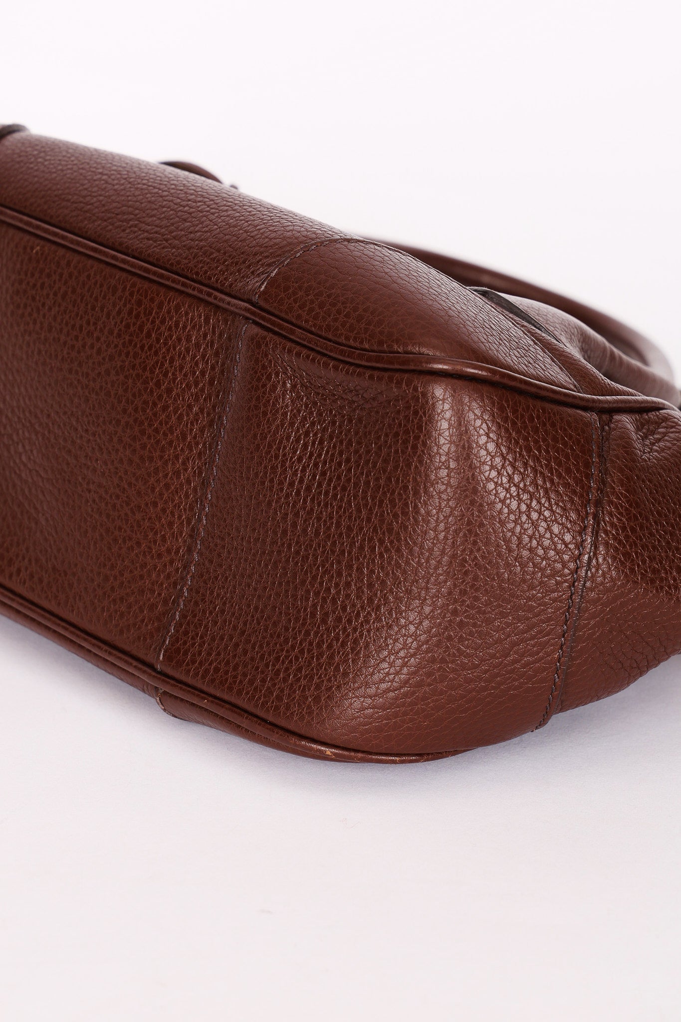 Prada Pattina Pushlock Sound Shoulder Bag