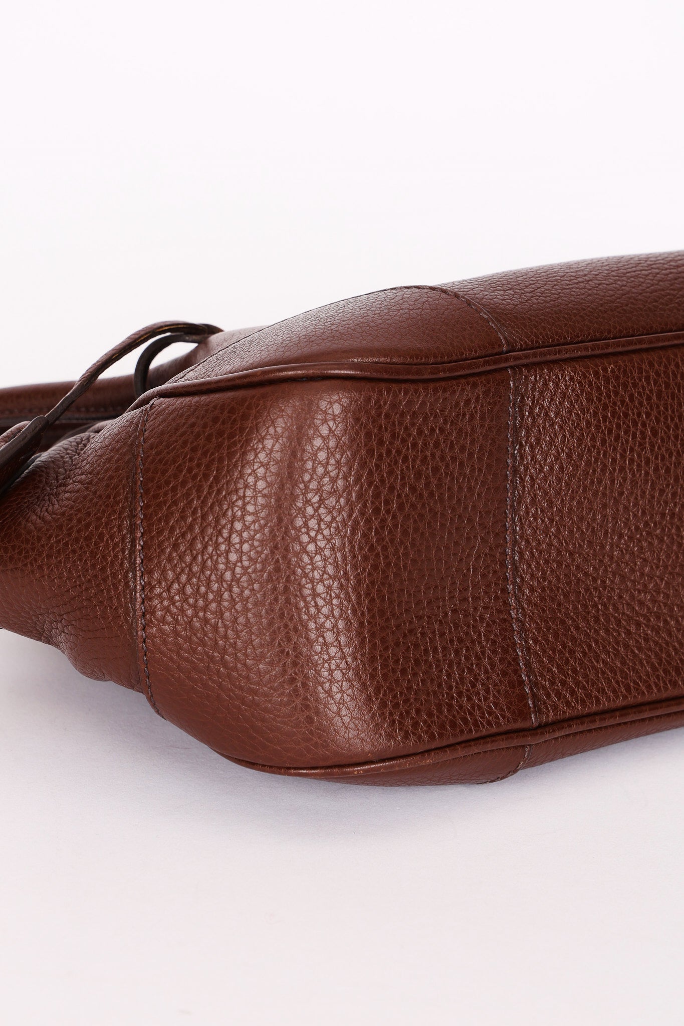 Prada Pattina Pushlock Sound Shoulder Bag