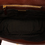 Prada Pattina Pushlock Sound Shoulder Bag