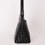 Chanel Timeless Medallion Tote Black Caviar 24K GP