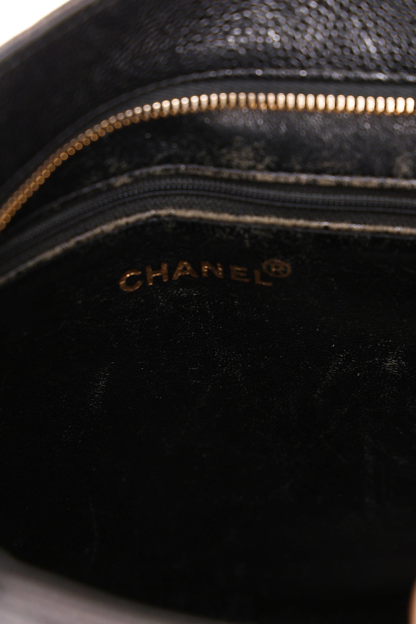 Chanel Timeless Medallion Tote Black Caviar 24K GP