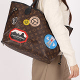 Limited Edition Louis Vuitton Monogram My World Tour Neverfull MM