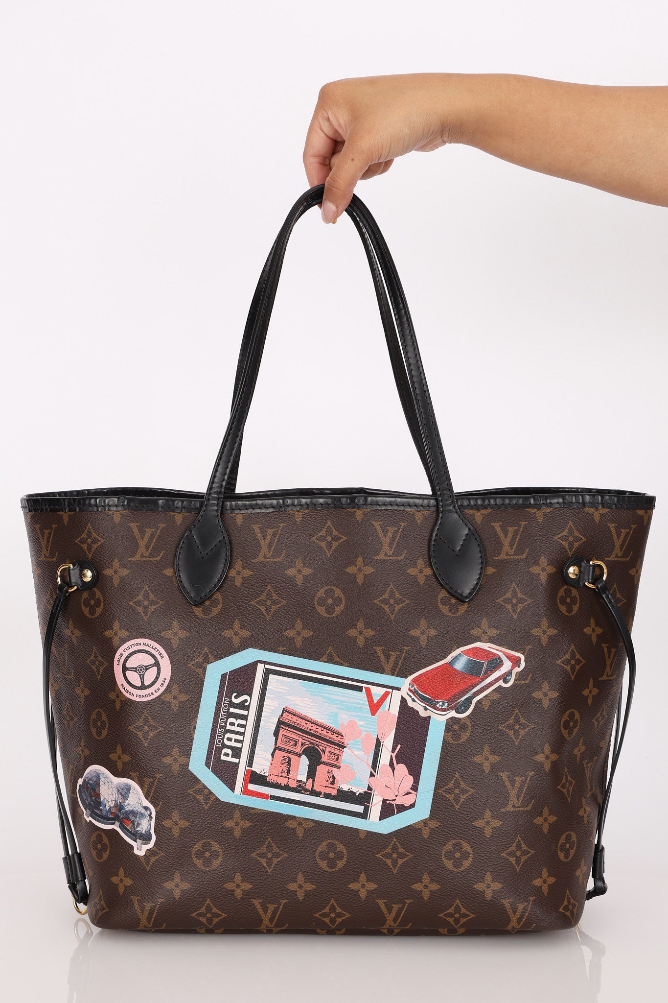 Louis Vuitton Monogram Travel Stickers Neverfull MM