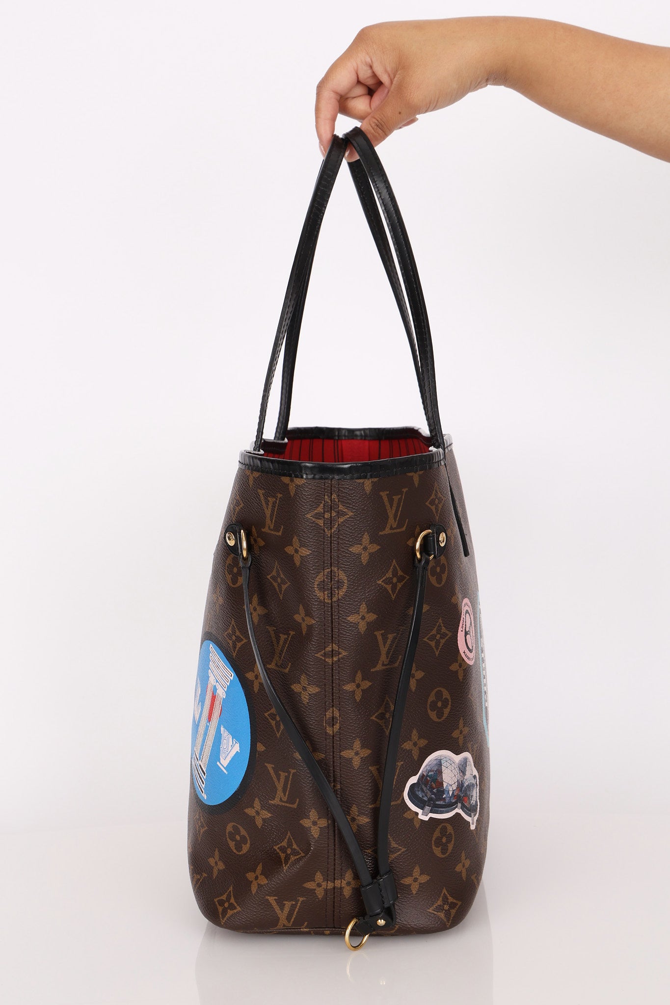Louis Vuitton Monogram Travel Stickers Neverfull MM