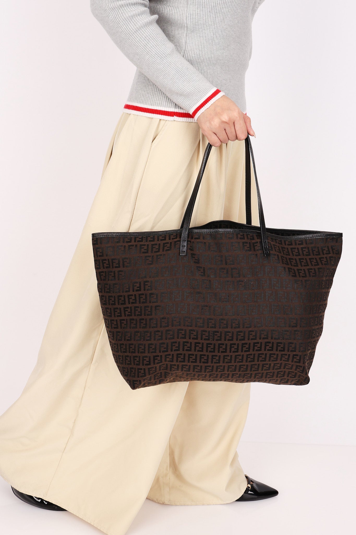 Fendi Zucchino Tote
