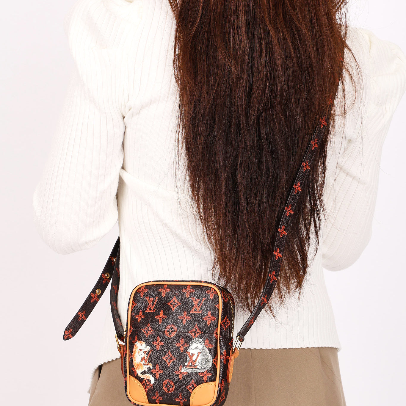 Louis Vuitton x Grace Coddington Catogram Paname MM 2018