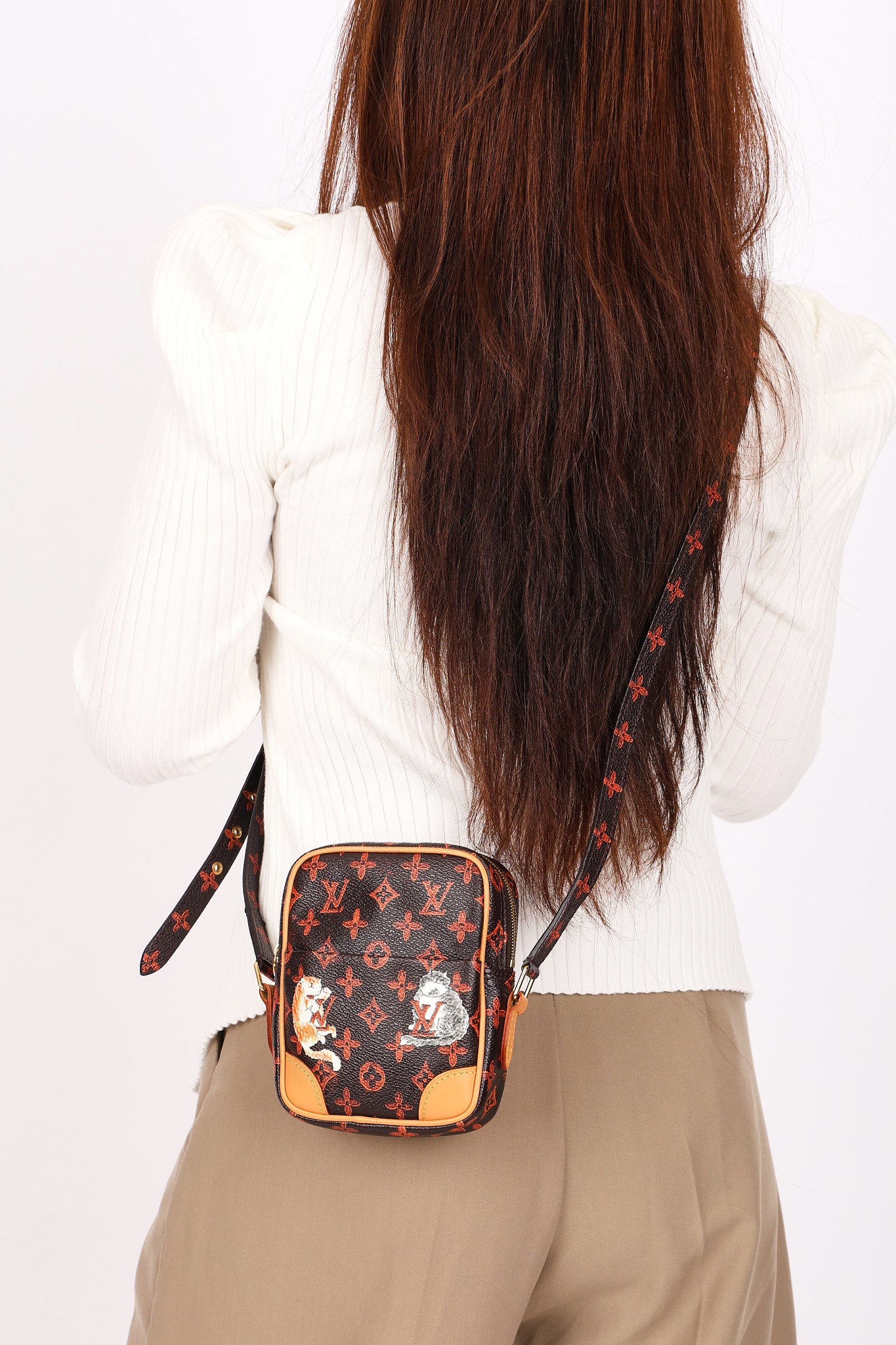 Louis Vuitton x Grace Coddington Catogram Paname MM 2018