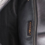 Chanel Elegant Single Flap Black Calfskin 2015 AGHW