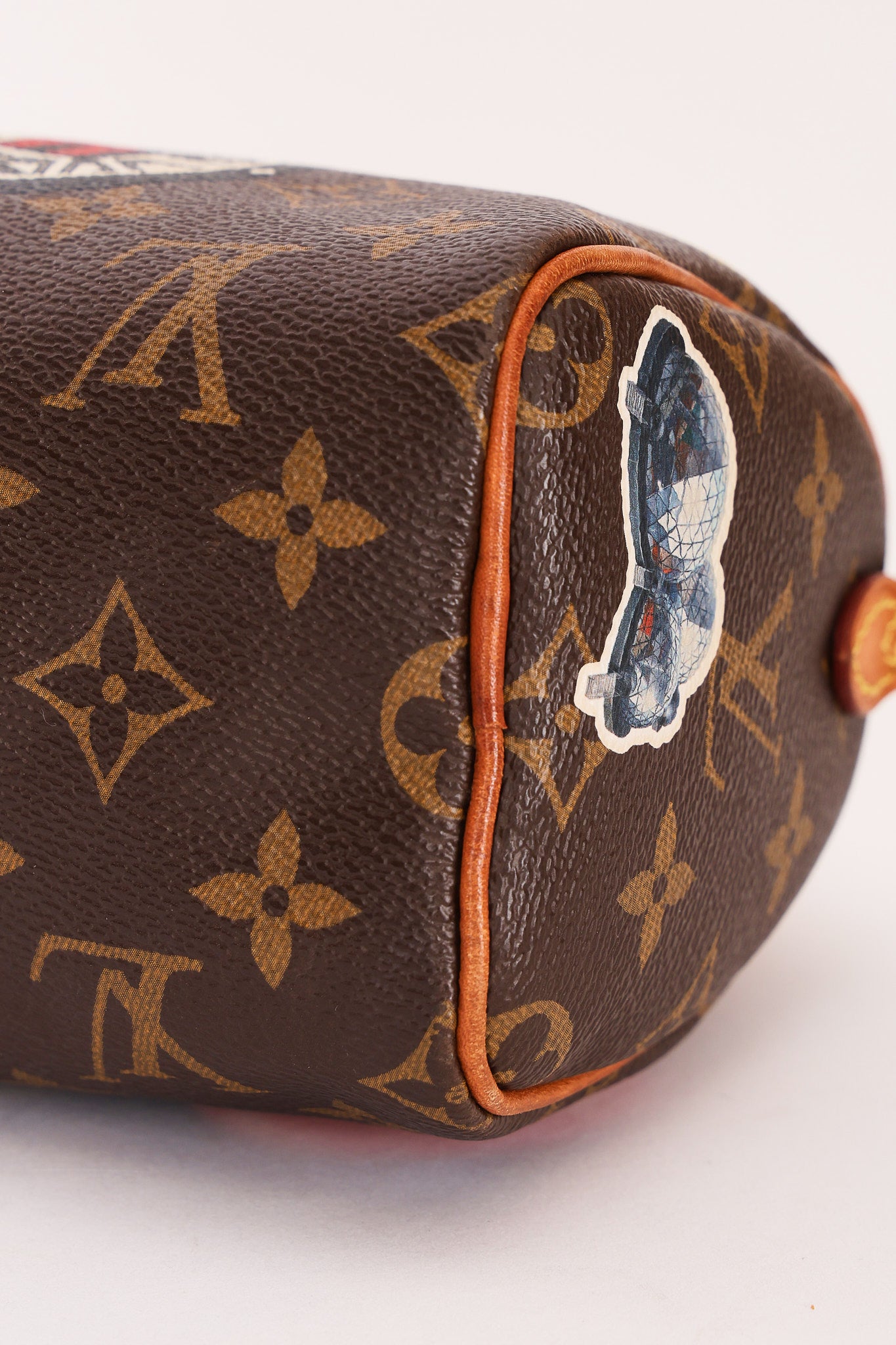 Louis Vuitton Monogram World Tour Nano Speedy