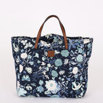 Gucci Floral Print Denim Tote
