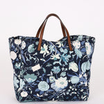 Gucci Floral Print Denim Tote