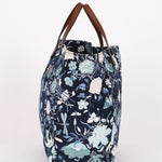 Gucci Floral Print Denim Tote