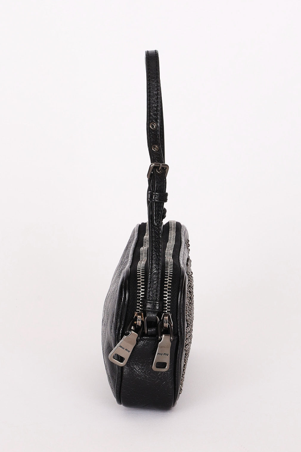 Miu Miu Studded Mini Pouch with Strap