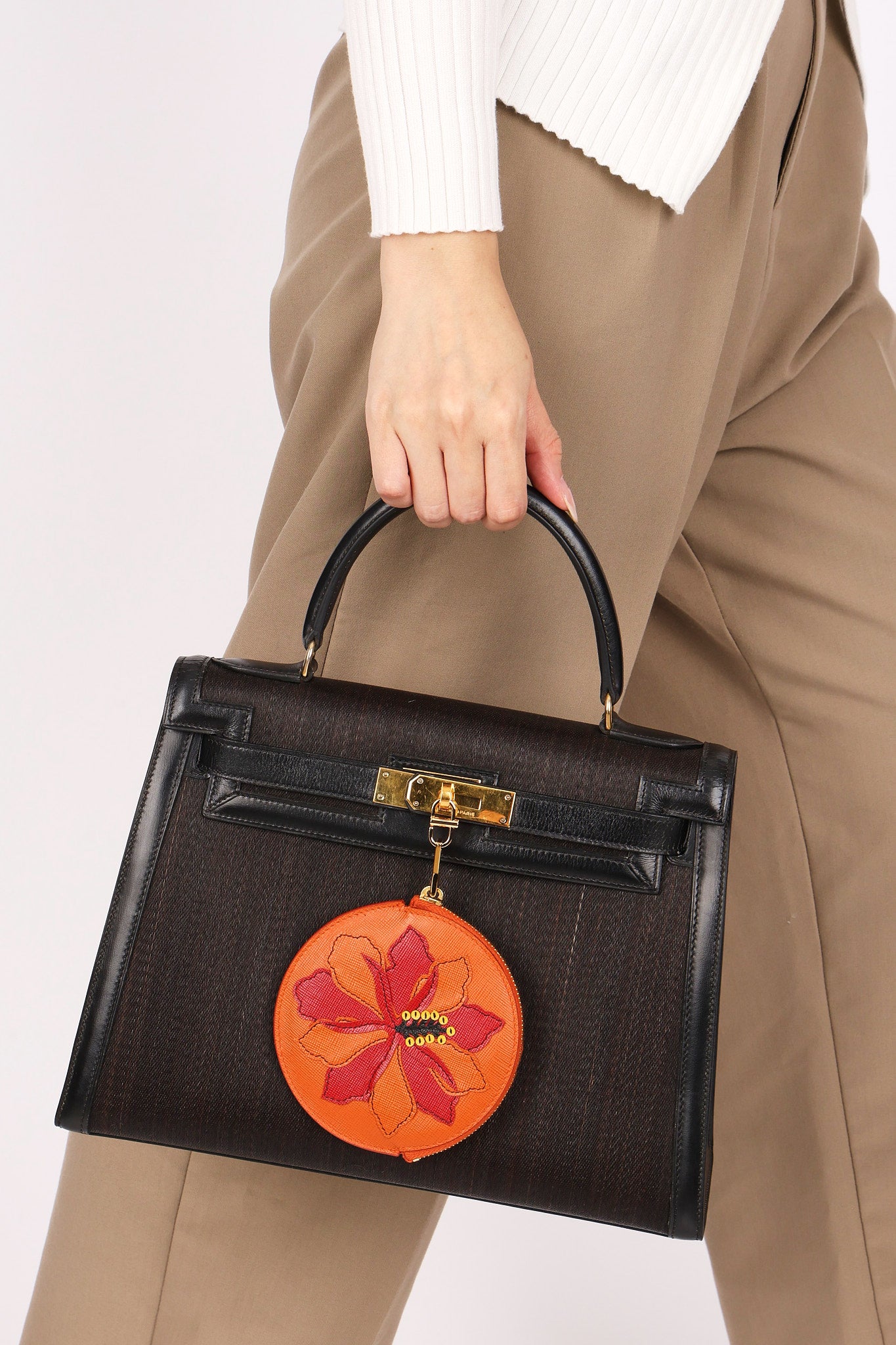 Prada Floral Coin Pouch