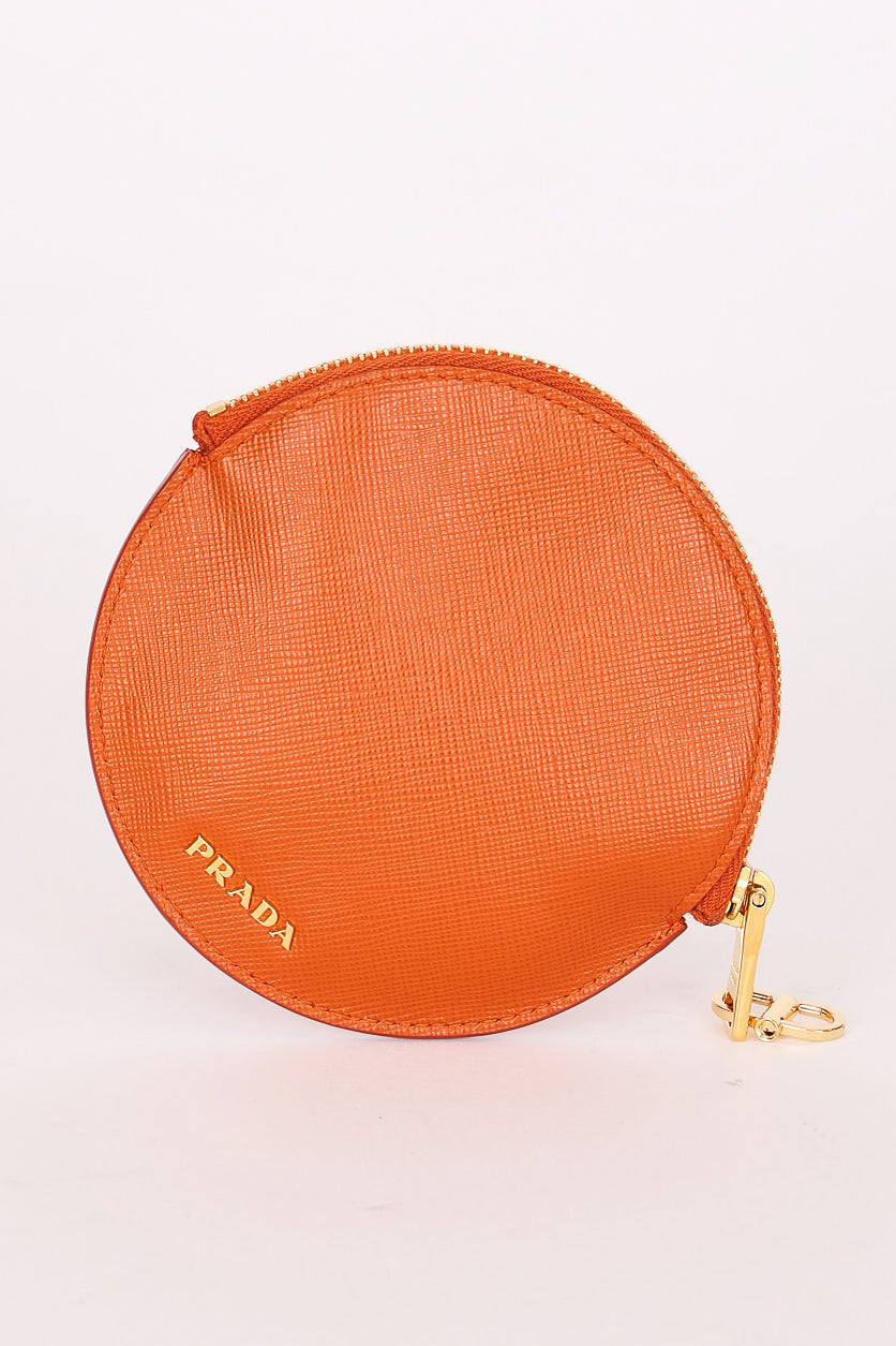 Prada Floral Coin Pouch