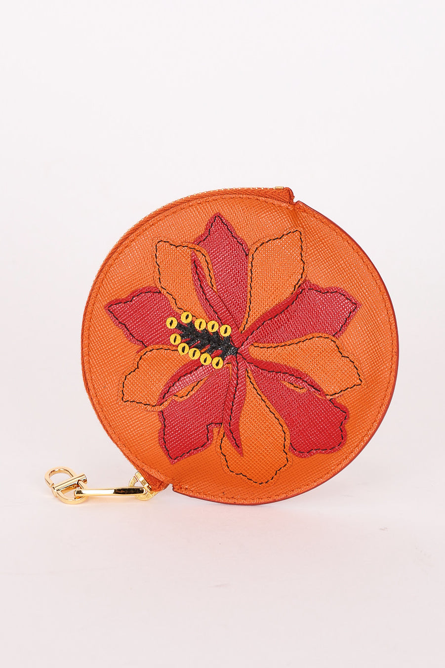 Prada Floral Coin Pouch