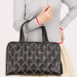 Chanel Whipstitched Tote Black Calfskin RHW