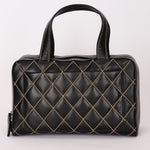Chanel Whipstitched Tote Black Calfskin RHW