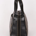 Chanel Whipstitched Tote Black Calfskin RHW