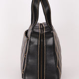 Chanel Whipstitched Tote Black Calfskin RHW