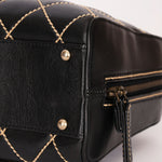 Chanel Whipstitched Tote Black Calfskin RHW