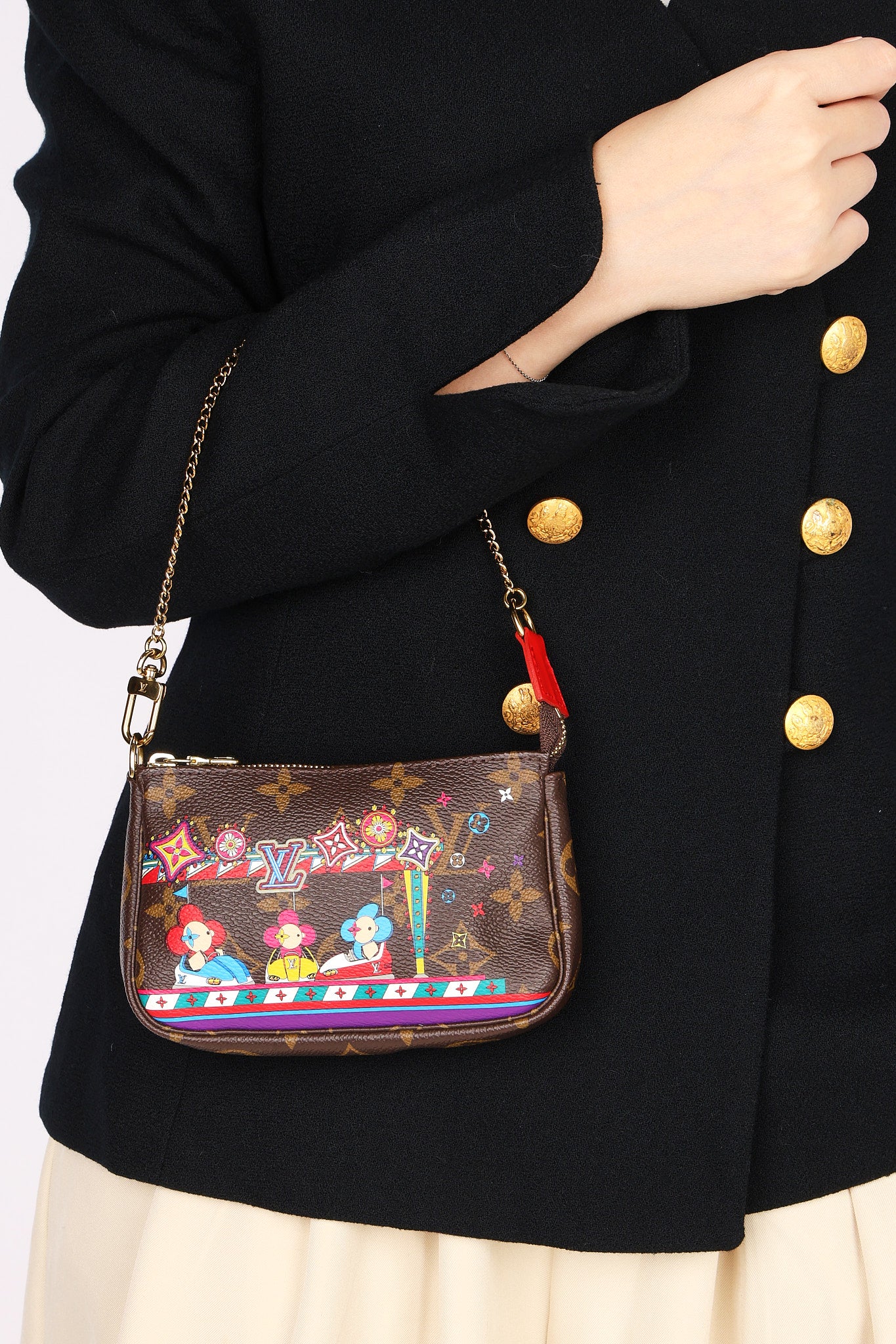 Louis Vuitton Vivienne Mini Chain Pochette 2020