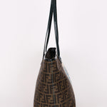 Fendi Zucca Fortune Fish Tote Coated Canvas