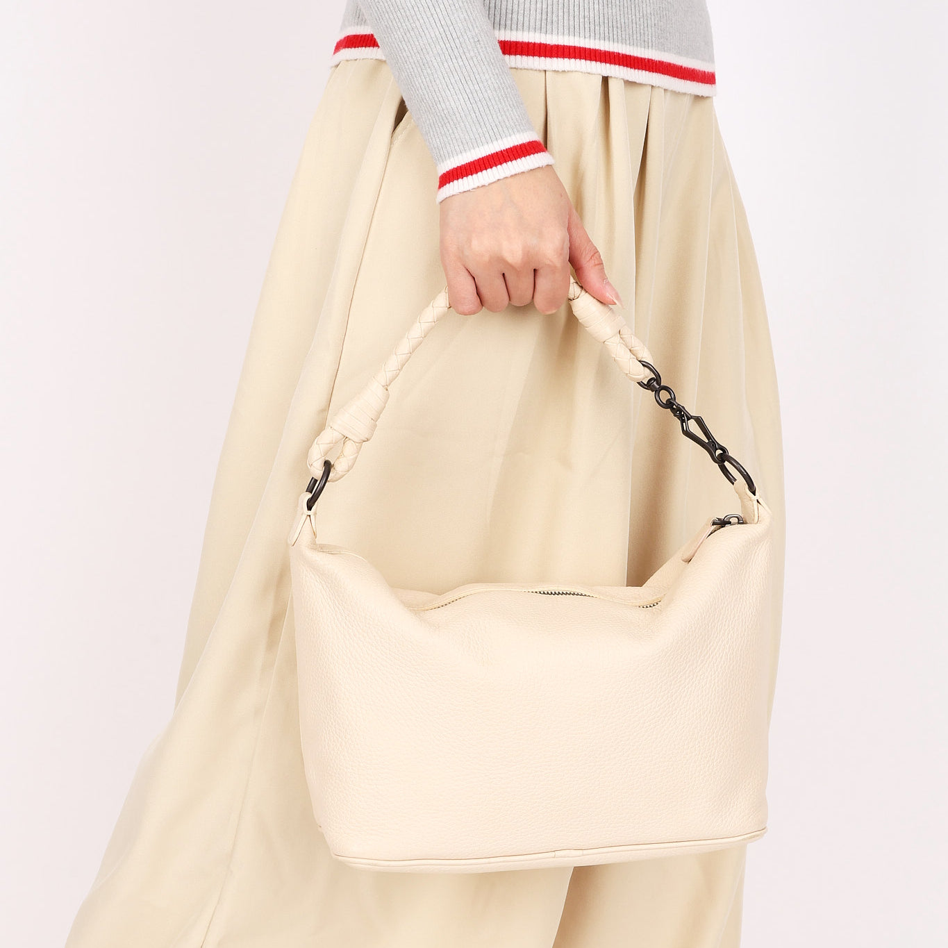 Bottega Veneta Shoulder Bag White