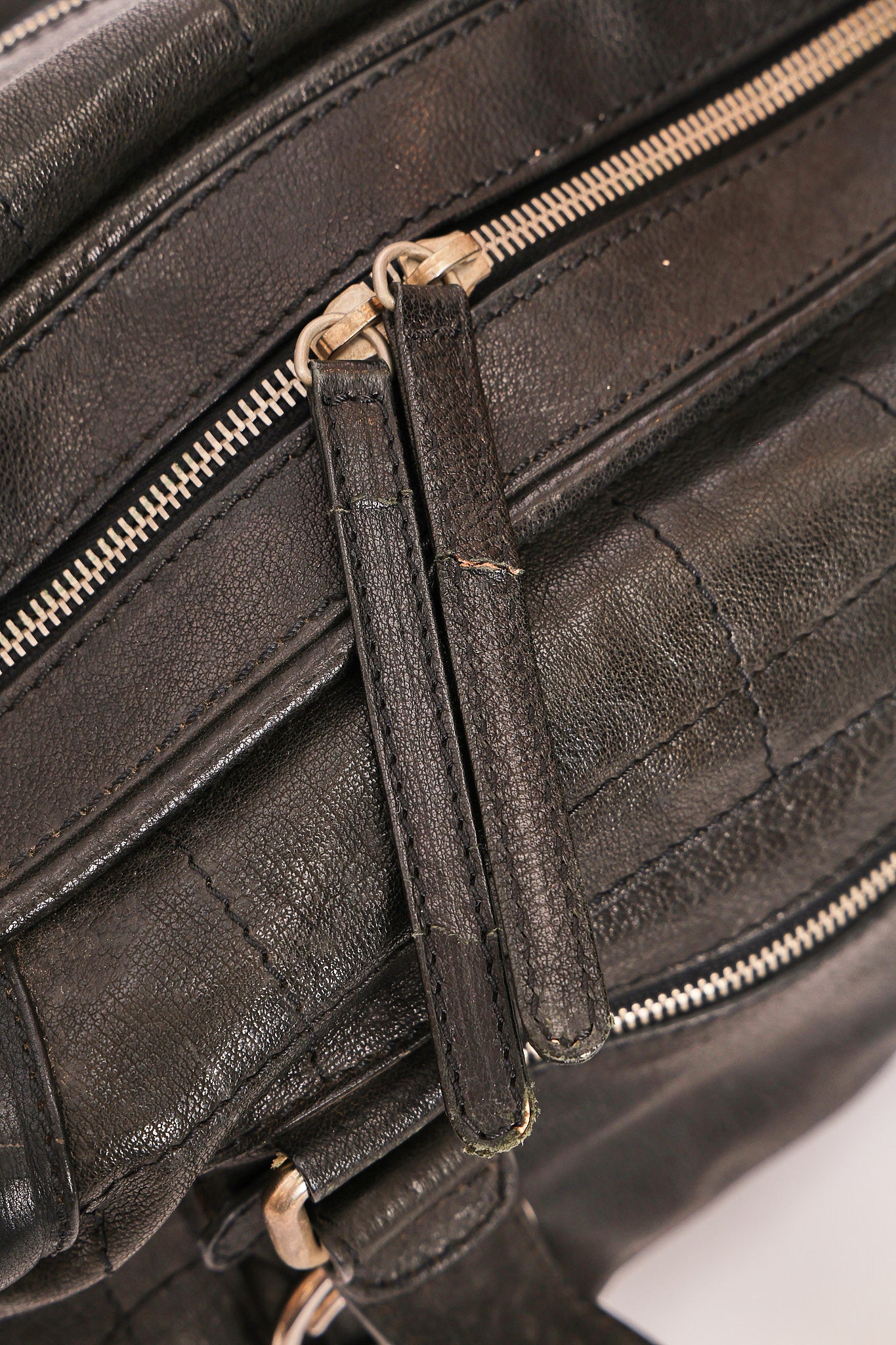 Chanel Chocolate Bar Shoulder Bag Black Calfskin RHW