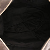 Chanel Chocolate Bar Shoulder Bag Black Calfskin RHW