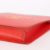 Chanel (Double-Sided Coral Logo Shoulder Bag)