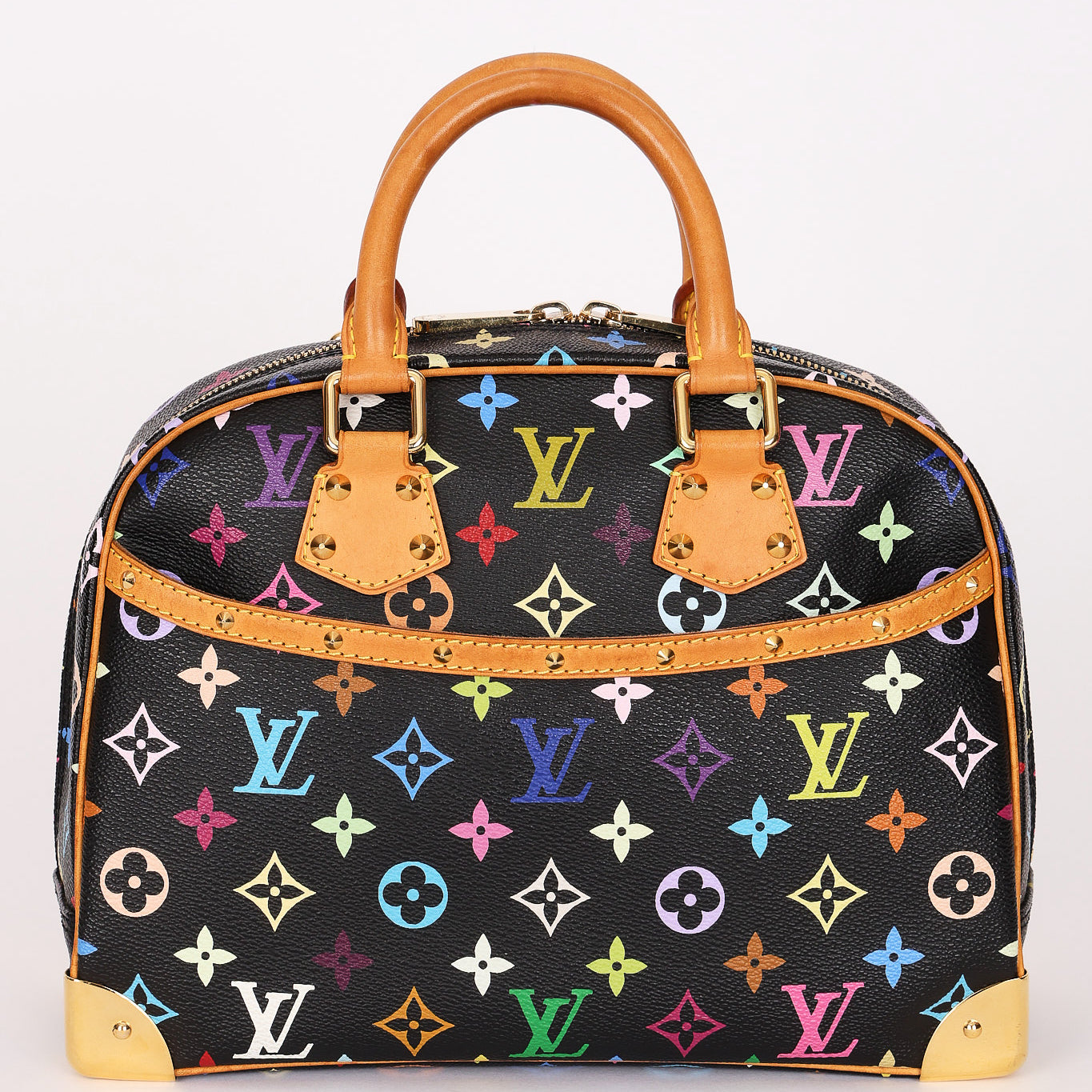 Louis Vuitton x Takashi Murakami Trouville Bag